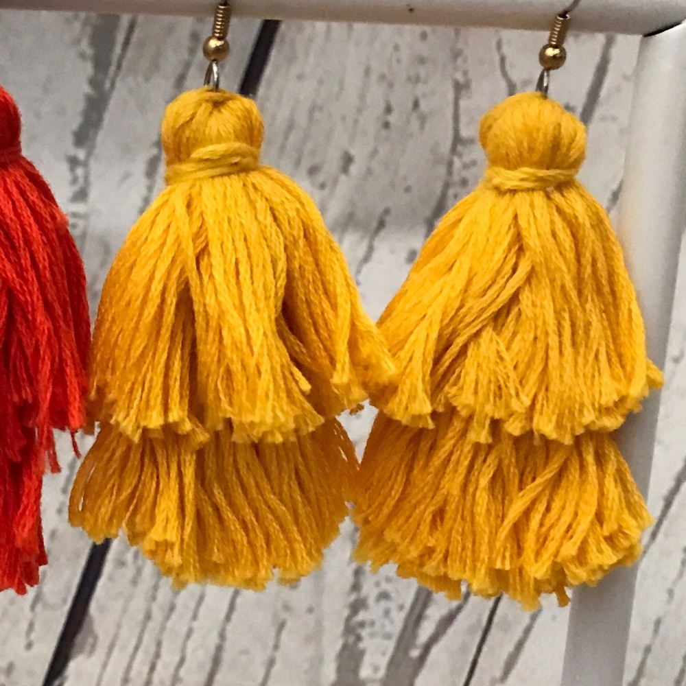 Tassel earrings